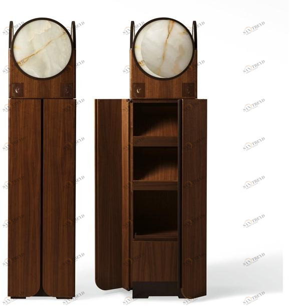 Giorgetti Деревянный буфет со встроенными динамиками sun-id-1495048