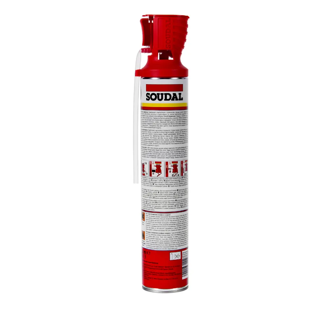 Пена монтажная бытовая Soudal Comfort всесезонная 750 мл STLM-2076736