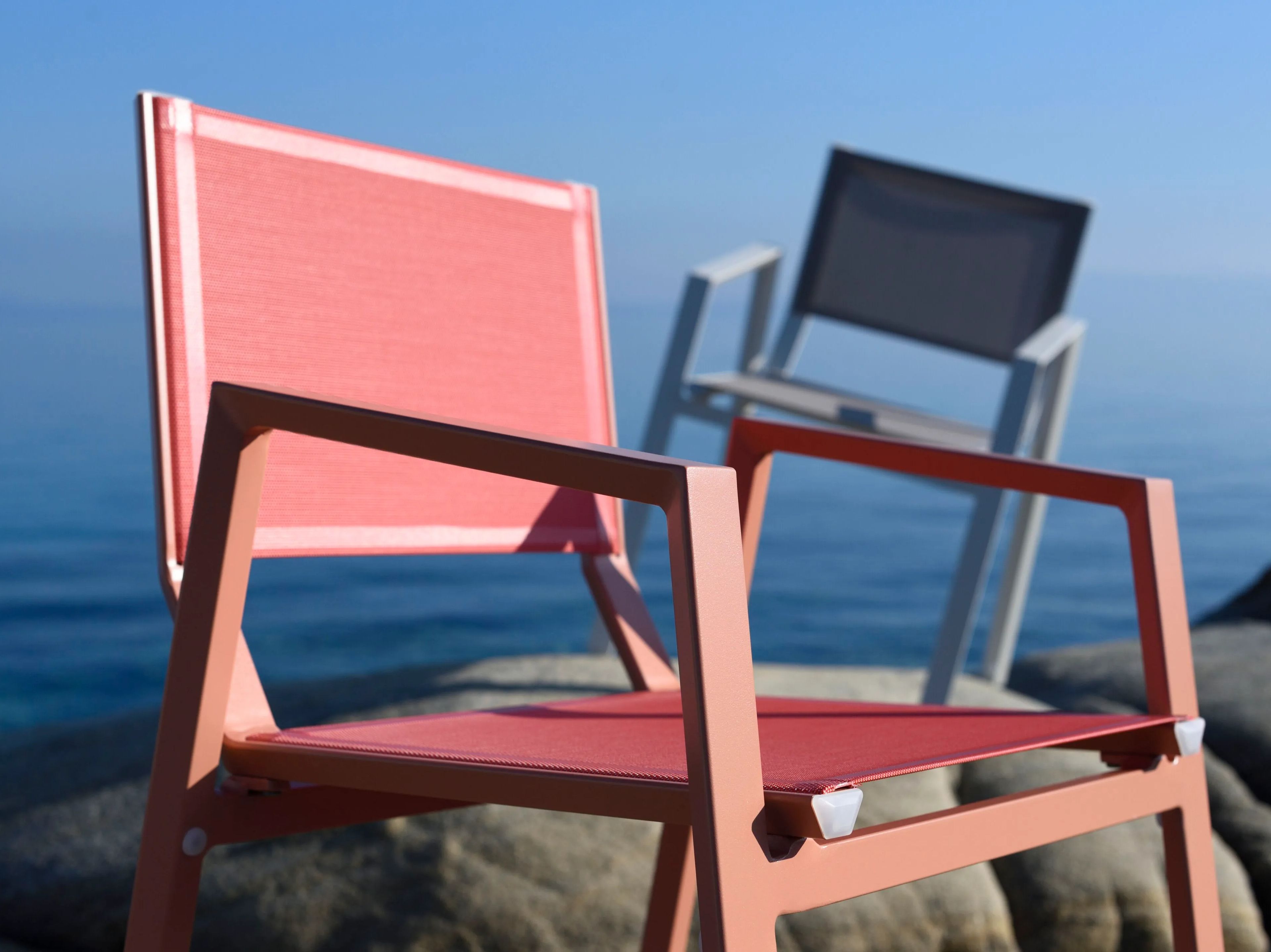 Алюминиевый садовый стул с подлокотниками 10Deka сейчас ARCH-00065231 - Вид №1