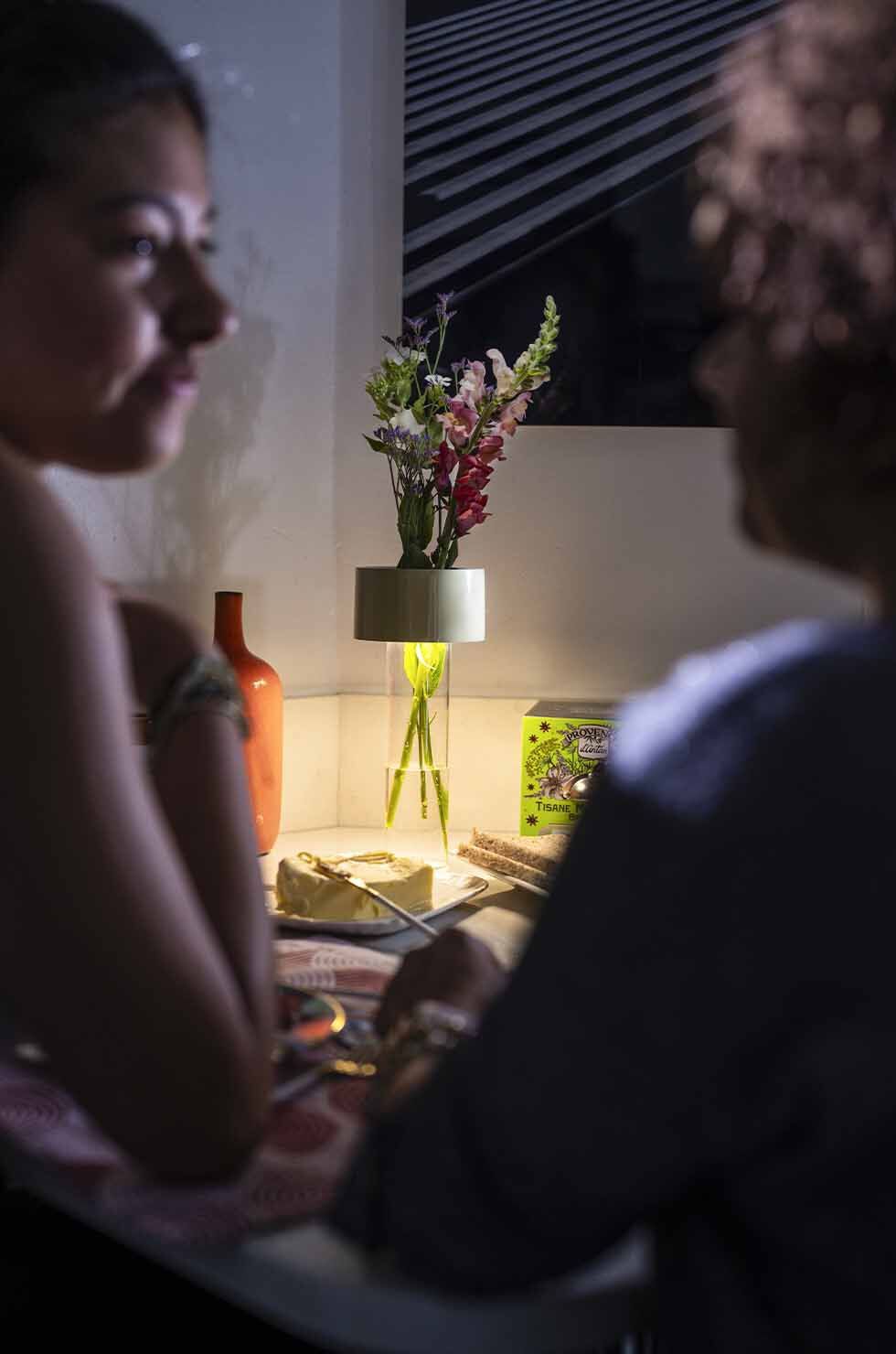 Настольная лампа из боросиликатного стекла и АБС In Stock Foscarini ARCH-00135246 - Вид №2