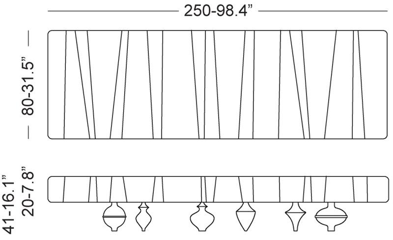 Il Pezzo Mancante Скамейка из кожи или бархата Il pezzo 1 sun-id-1437186 - Вид №4