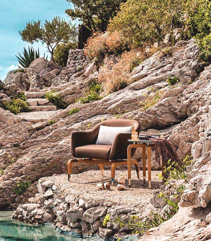 Столик TAHITI 45 SMANIA TVTAHITI01 Outdoor - Вид №1