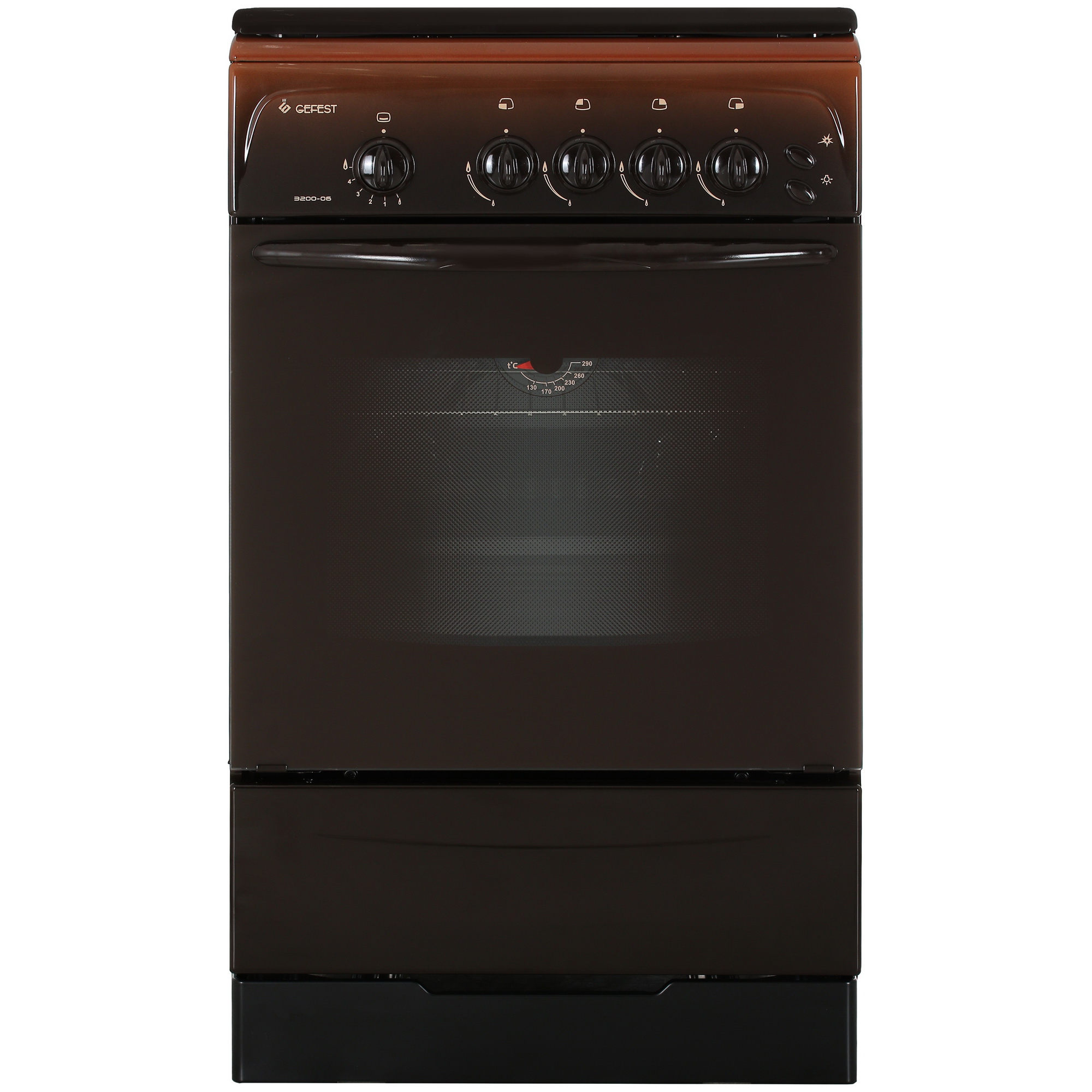 0174739 Газовая плита Gefest 3200-06 К19 коричневый STDN-0092747