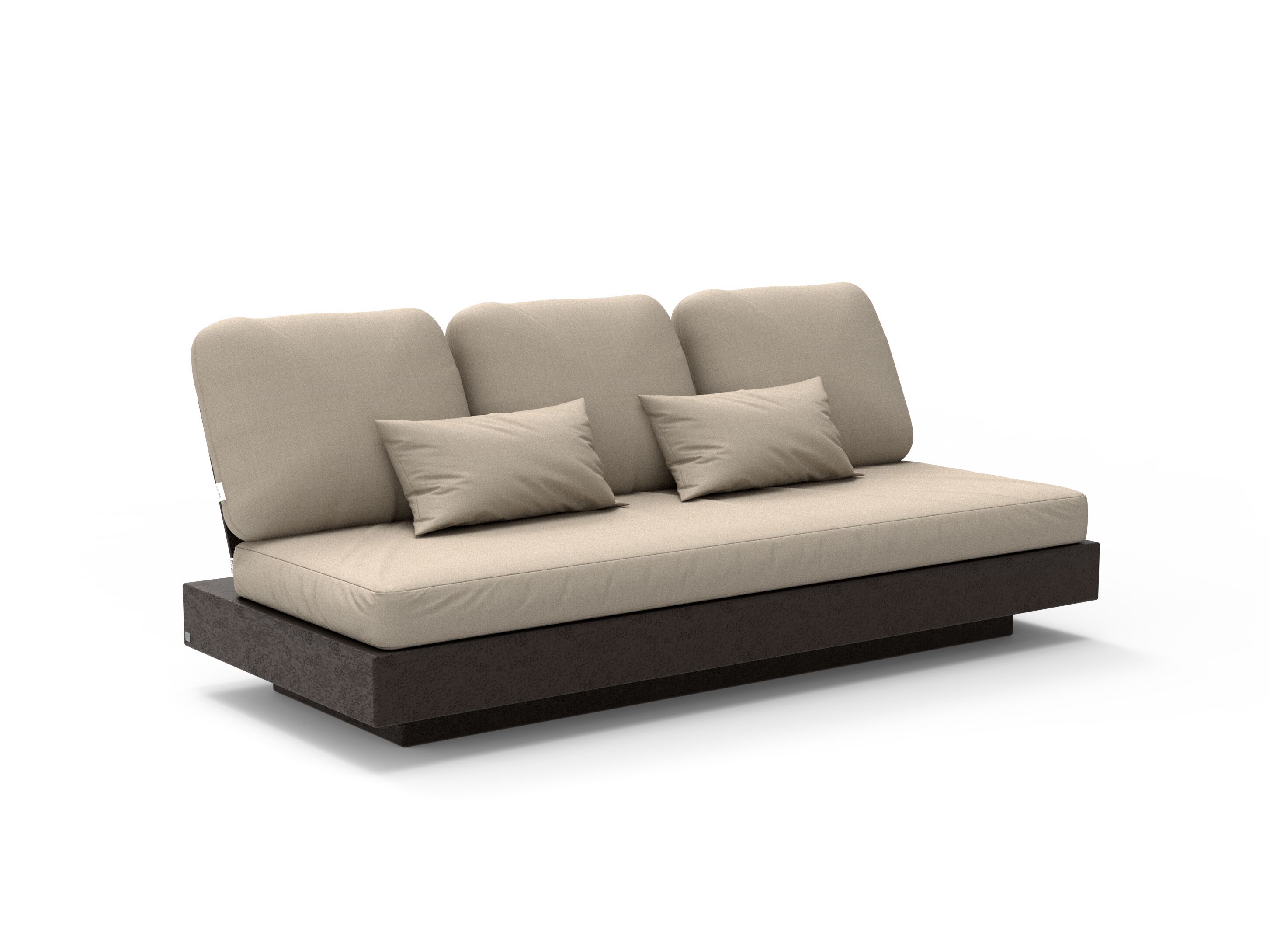 Садовый диван из стекловолокна и Sunbrella® GANSK ARCH-00105672 - Вид №1