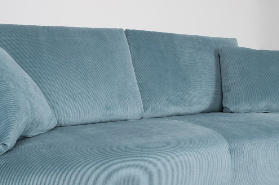 Диван Dragon Rib трехместный синий Zuiver 3200001 - Вид №13