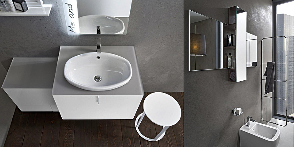 Комплект мебели для ванной комнаты Play 2012 52-53 Cerasa Play PLAY20125253 - Вид №1