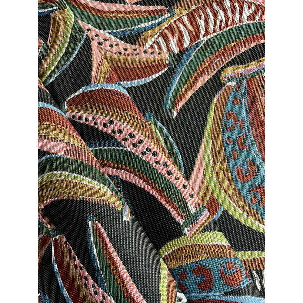 Ткань 1 м/п Бананы гобелен 150 см цвет коричневый Santreyd STLM-2101918 - Вид №1