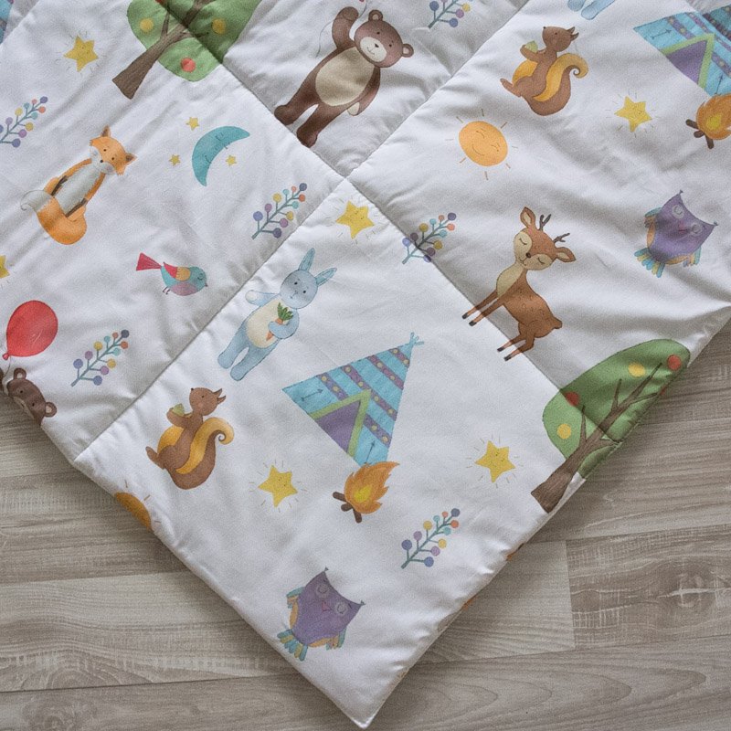 Игровой коврик для вигвама Forest Party VAMVIGVAM FOREST PARTY 281573 Белый;красный;зеленый Santreyd  - Вид №1