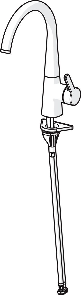 Oras 3030F Смеситель для кухни 3030F Inspera Хром  - Вид №3