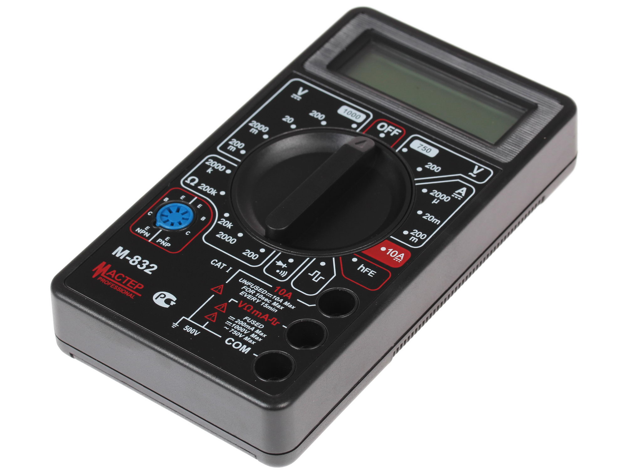 Мультиметр Master Professional M832 1063069 STDN-0070077 - Вид №3