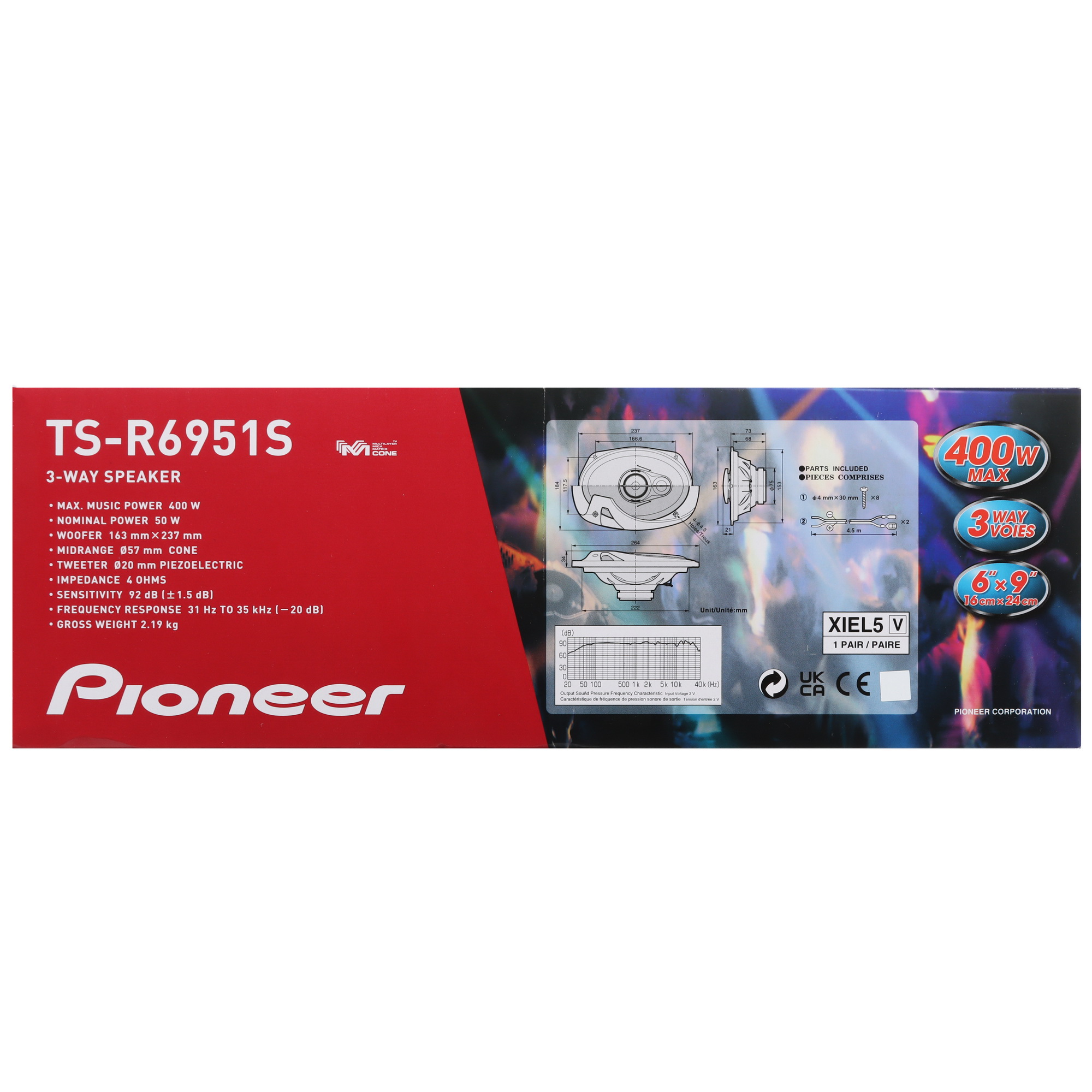 5457963 Коаксиальная акустическая система Pioneer TS-R6951S STDN-0096307 - Вид №5