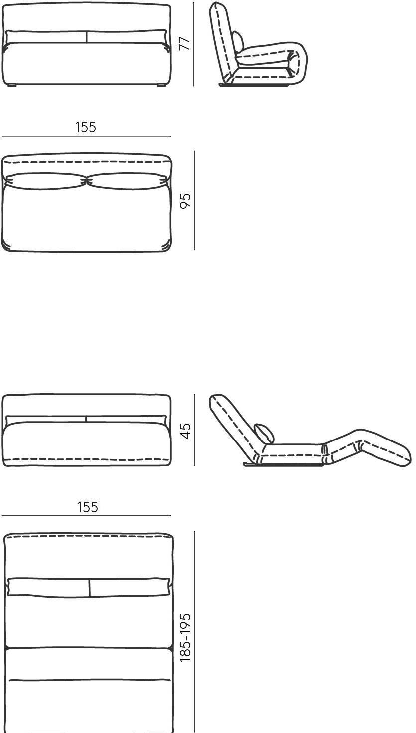 DE PADOVA Кресло-кровать многофункциональное sun-id-1514869 - Вид №7