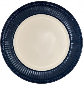 Тарелка Alice dark blue