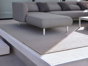 Напольный прямоугольный полипропиленовый ковер