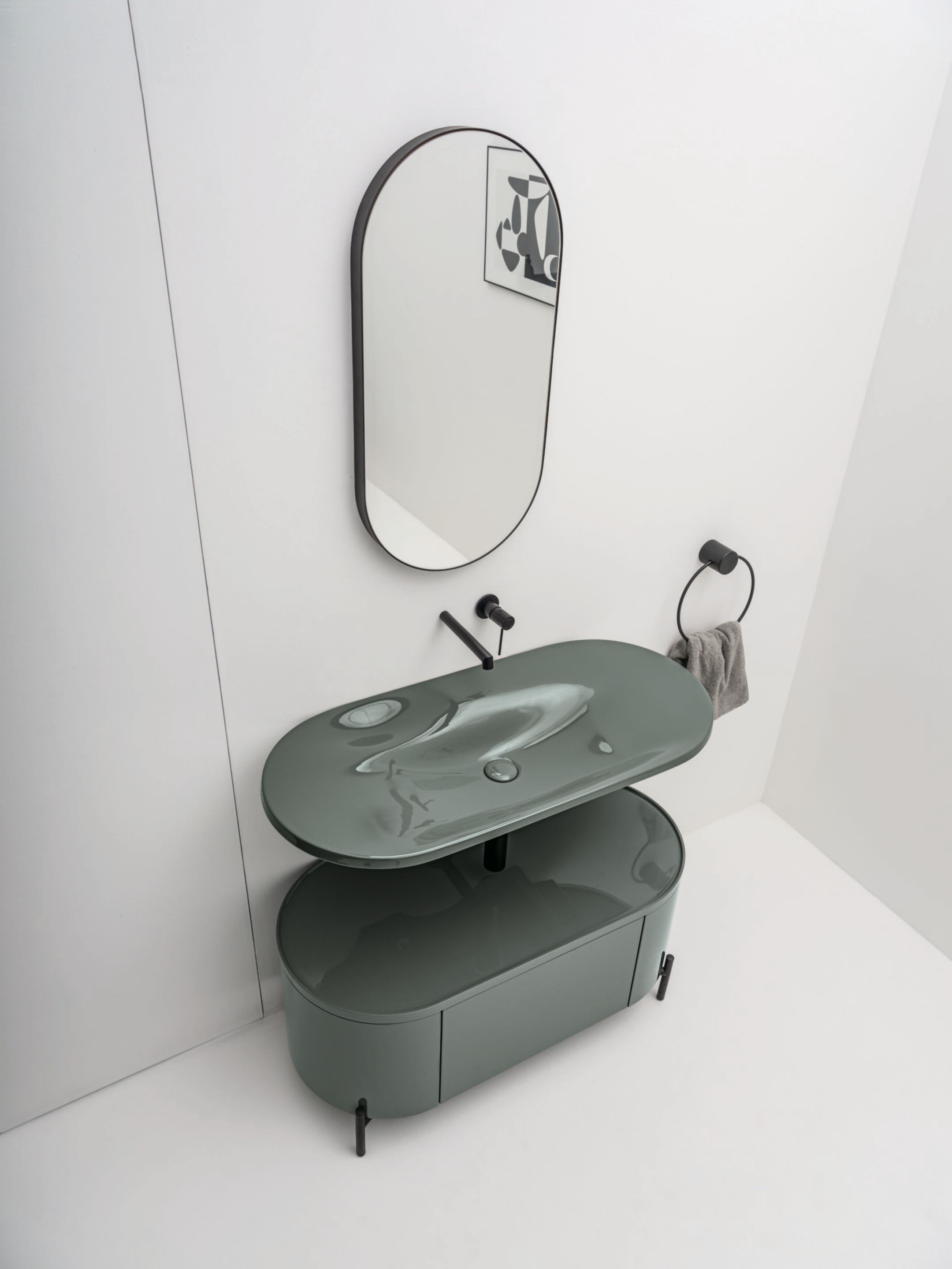 Керамическая овальная раковина Axa Delano ARCH-00043262 - Вид №12