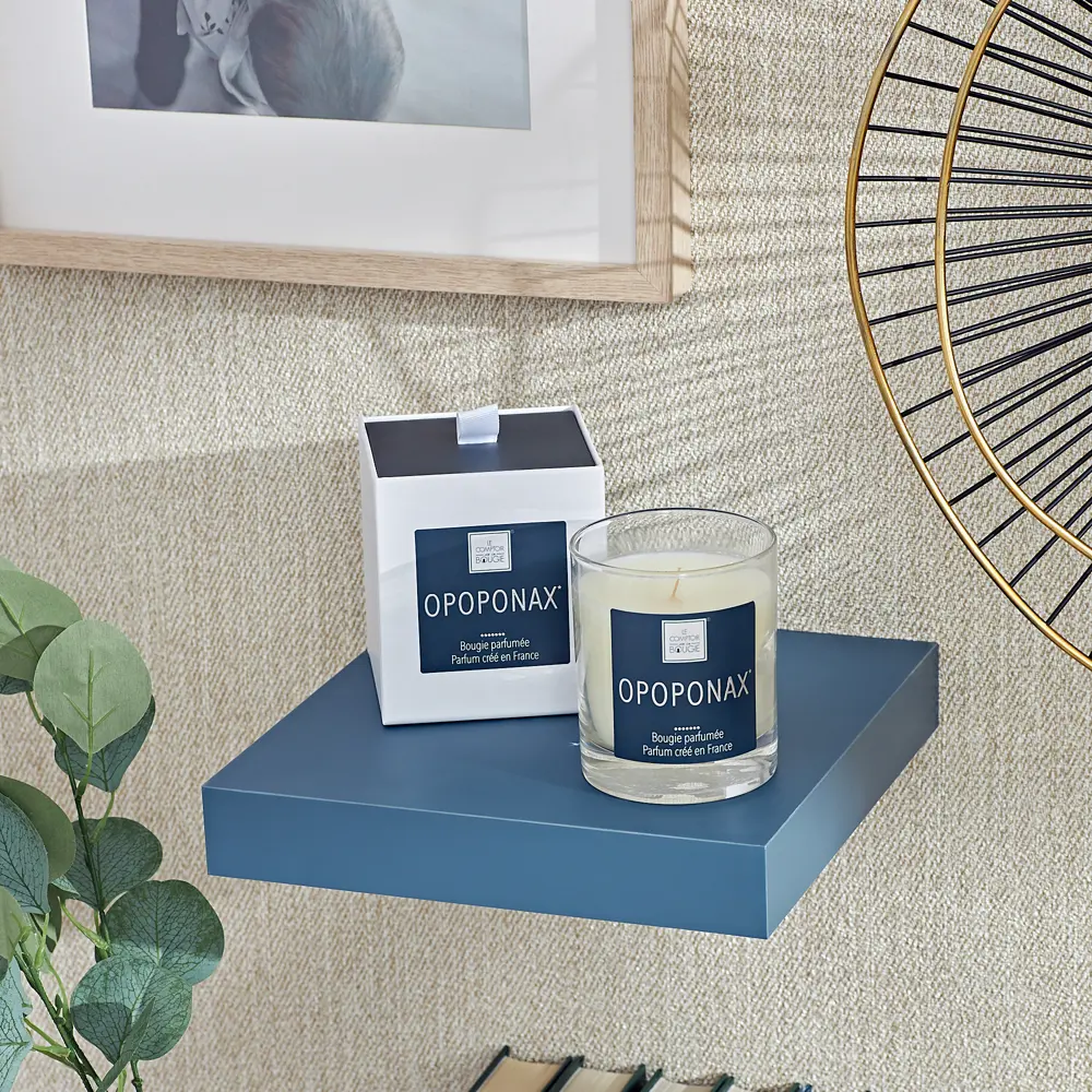 Свеча ароматизированная в стакане Опопонакса прозрачная 9.5 см Atmosphera STLM-2148422 - Вид №5