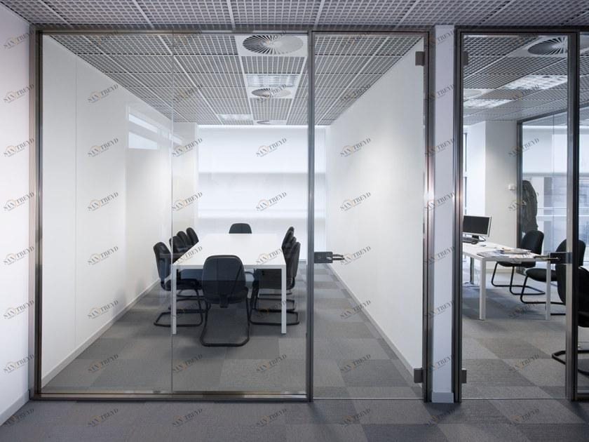 Elitable Стеклянная звуконепроницаемая сдвижная стена для офиса Unika sun-id-1362479