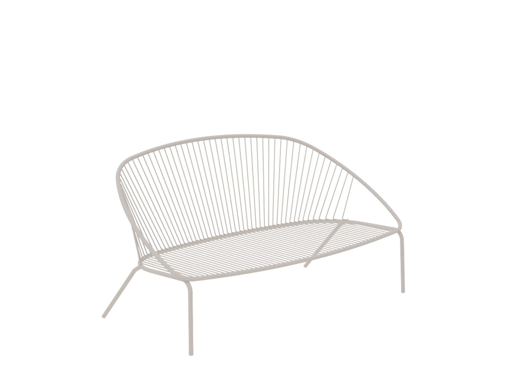 2-местный металлический садовый диван Vermobil Aria ARCH-00026821 - Вид №6