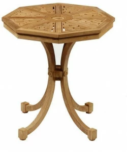 ASTELLO Сервиз садовый столик из тика Hibiscus