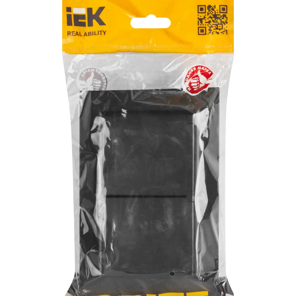 IEK Brite - влагозащищенная двойная розетка с заземлением 87761571 STLM-1102280 - Вид №6