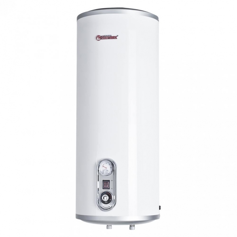 Водонагреватель электрический накопительный Praktik THERMEX 30л нержавеющий белый вертикальный 30-V PRAKTIK30V - Вид №2