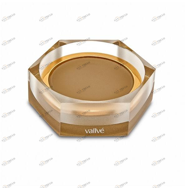 Vallvé Мыльница для столешницы из смолы Hexa 0069002 / 0069003