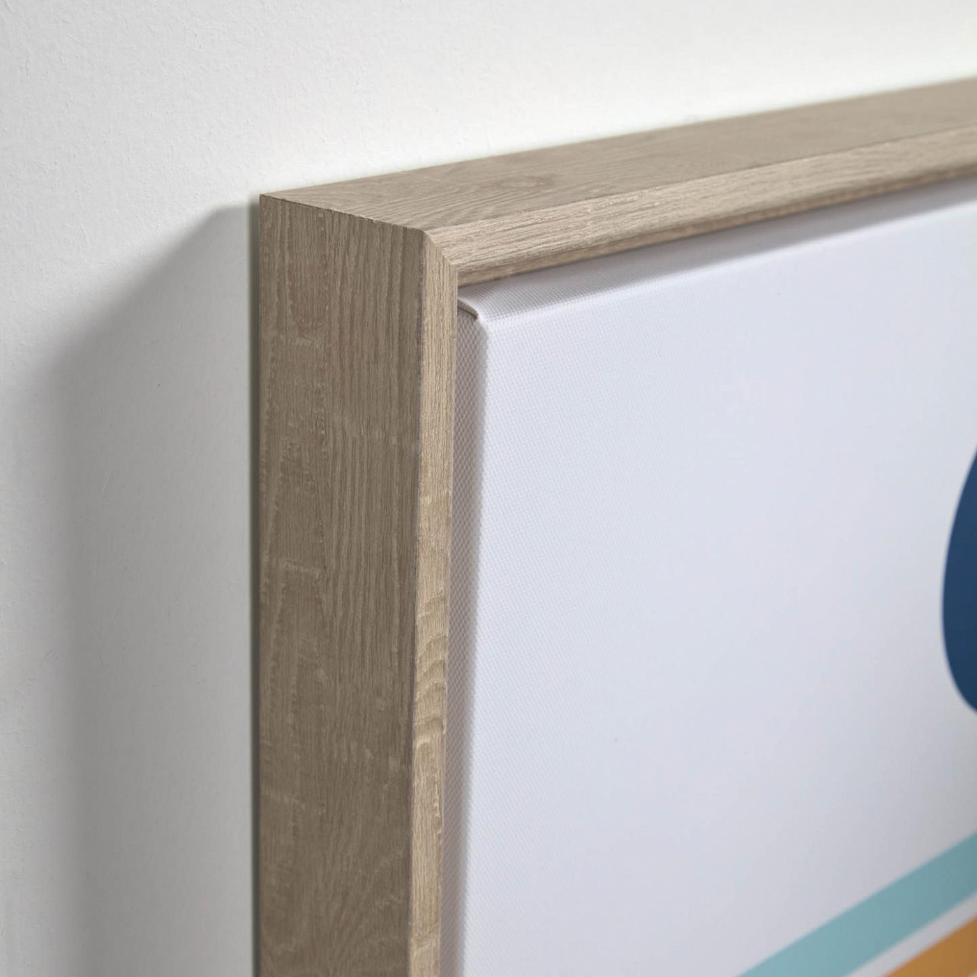 090101 Картина 50 x 50 cm синий круг La Forma Gelsina  - Вид №1