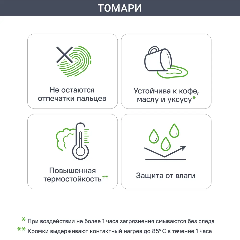 Кухонный карниз Томари 220x4 см KONSENSA МДФ цвет голубой 89423387 STLM-2084608 - Вид №3