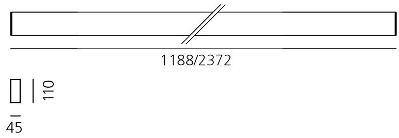 Artemide Алюминиевый потолочный светильник прямого света Algoritmo sun-id-1405144 - Вид №1