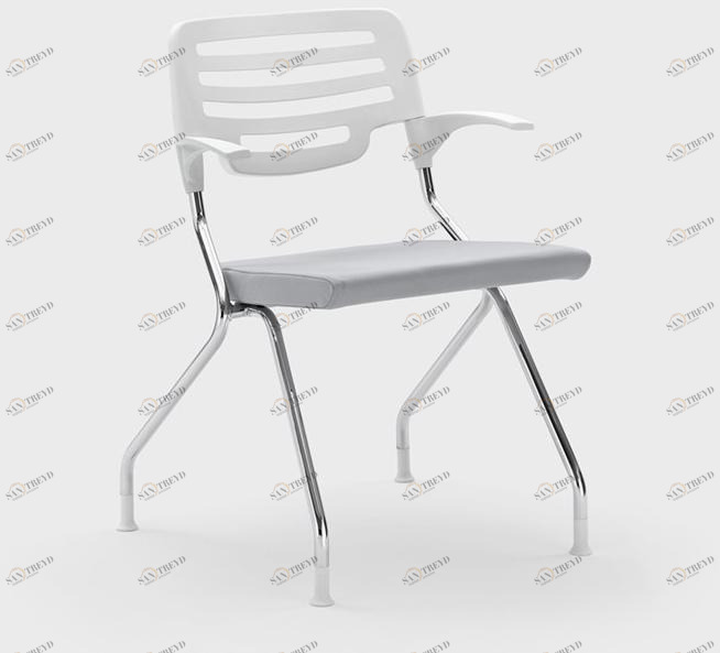 Viganò Пластиковый стул с подлокотниками с открытой спинкой Madam collettività sun-id-1474139