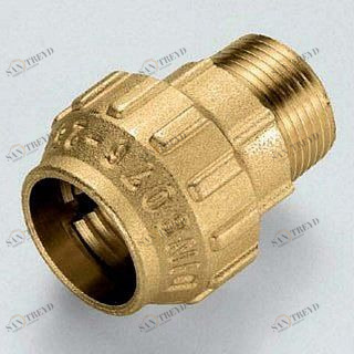 Муфта НР 63х2" для ПНД труб TIEMME 3400007