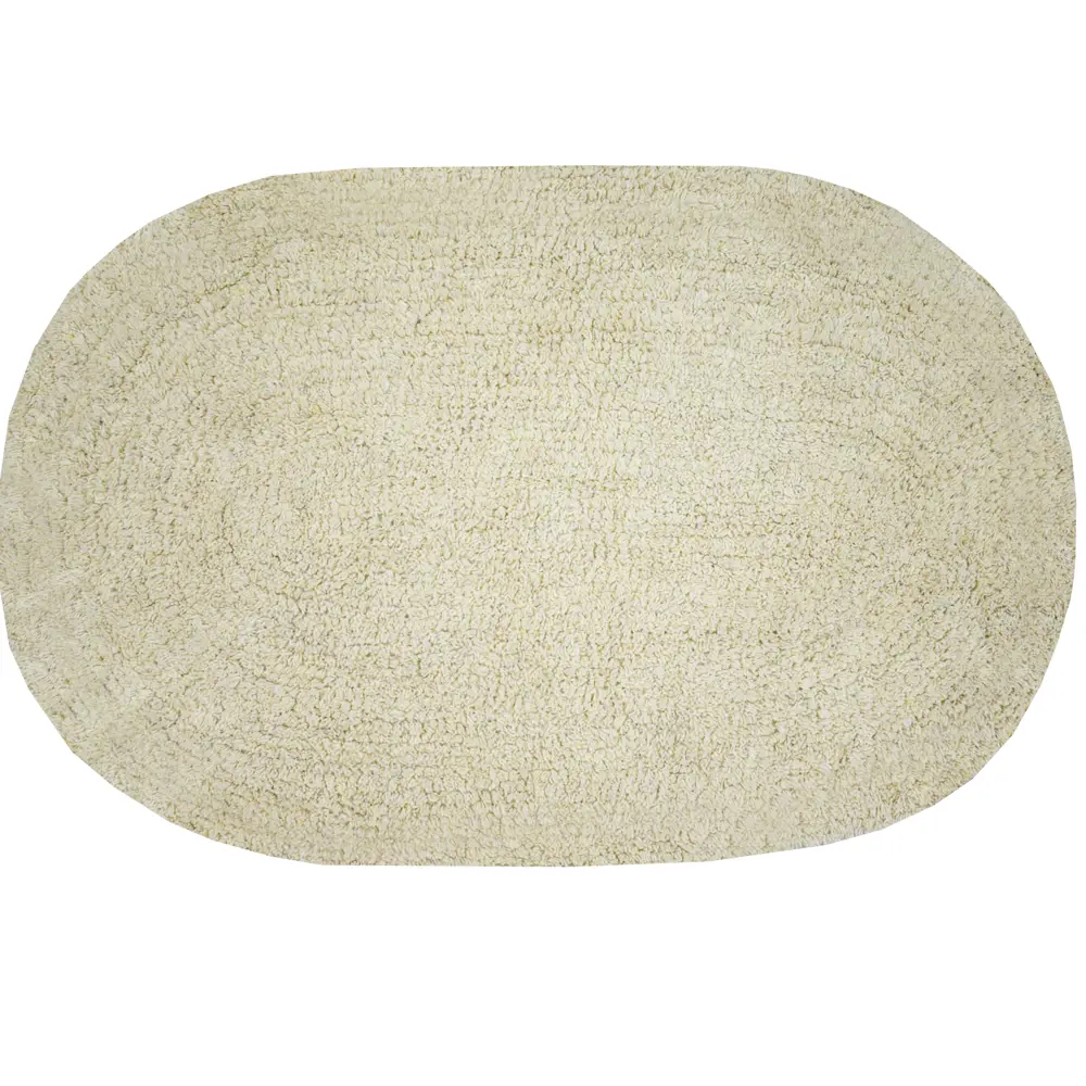 Коврик для ванной Funky 60x40 см цвет кремовый 82263400 STLM-2205496 Santreyd - Вид №1