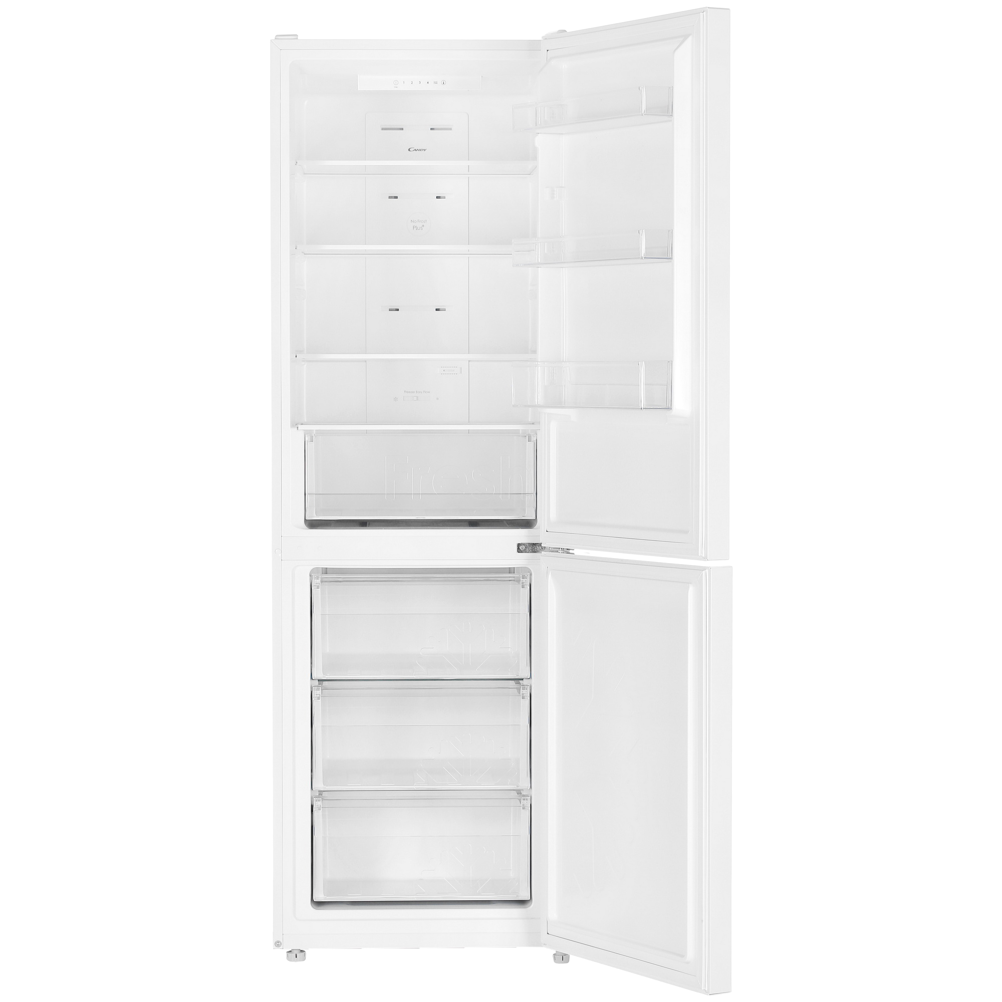 8191519 Холодильник с морозильником   Candy CCRN 6180W белый STDN-0141896 - Вид №1