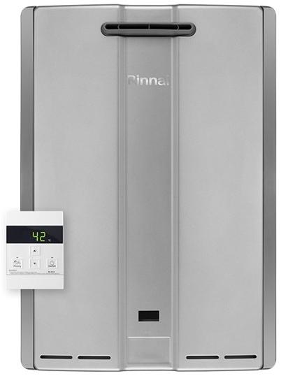 Rinnai Italia Уличный газовый водонагреватель бытового назначения Scaldabagni a gas - gamma condensing Reu-n2635wc-e - Вид №1