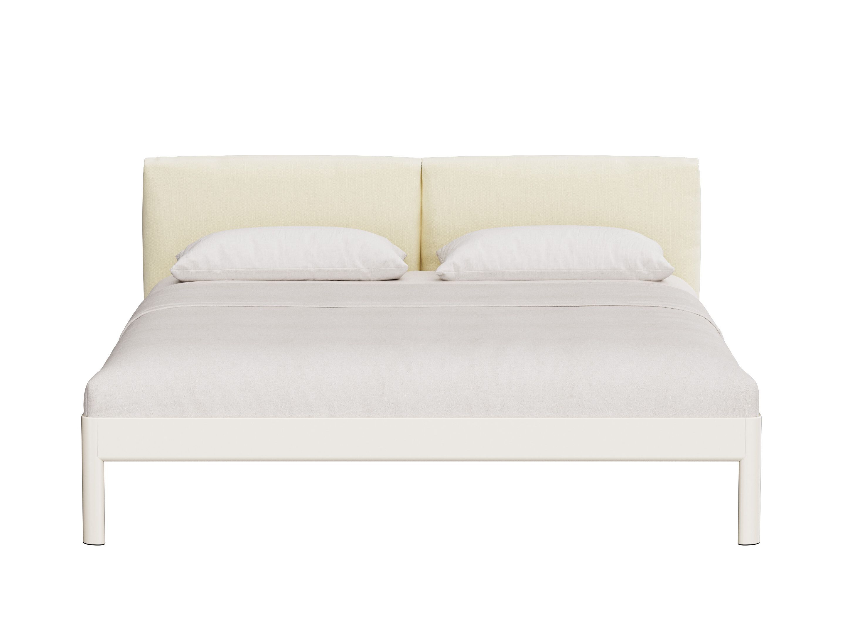 Алюминиевая двуспальная кровать с мягким изголовьем Noah Living Heia ARCH-00065654 - Вид №7