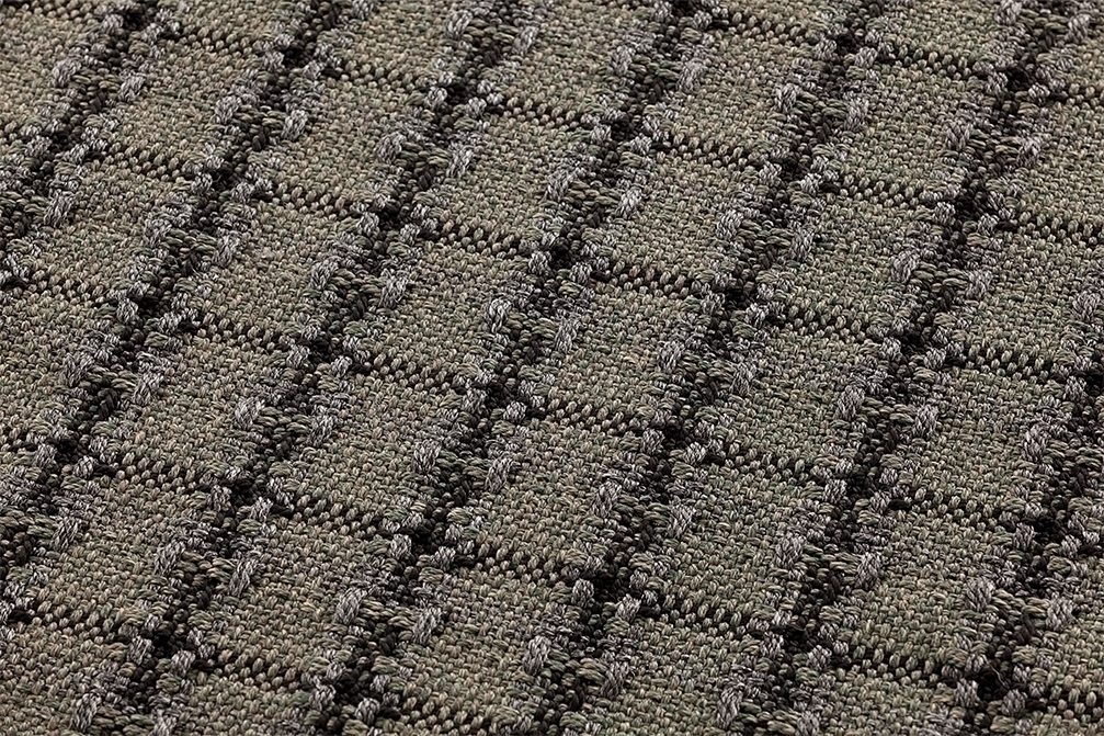 070702 Матрац GL Checks green маленький GAN Garden Layers