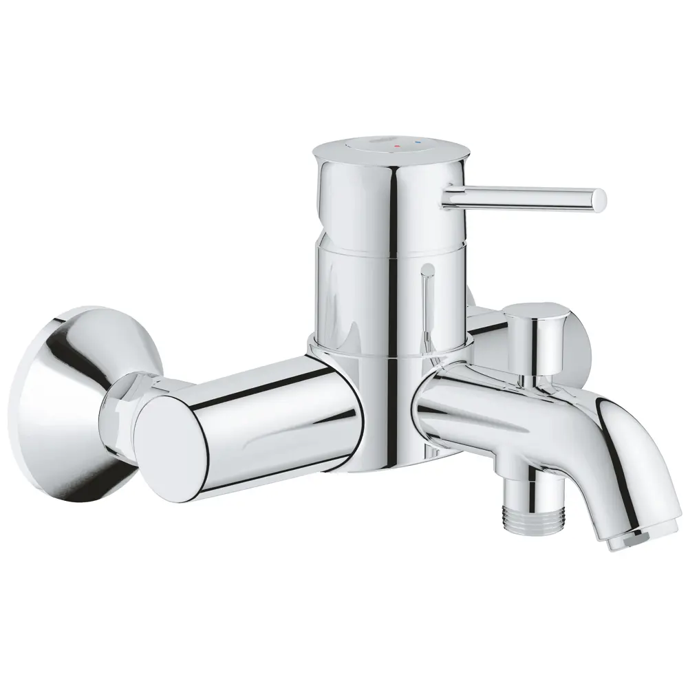 Смеситель для ванны Grohe BauClassic однорычажный цвет хром 15094628 STLM-2096045 - Вид №1