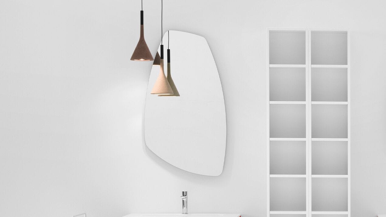 Настенное зеркало для ванной комнаты INDA® LESINA ARCH-00139420 - Вид №2