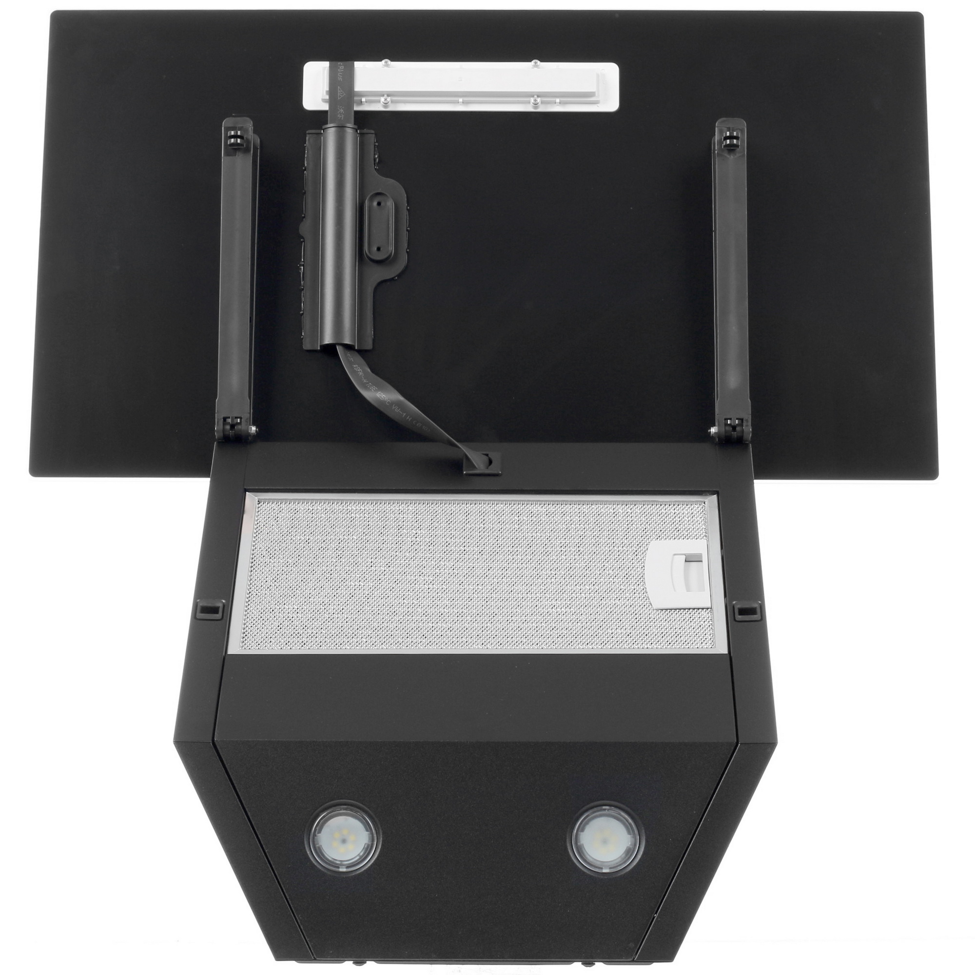 8163475 Вытяжка наклонная MBS GARTENZIA 160 GLASS черный STDN-0108174 - Вид №7