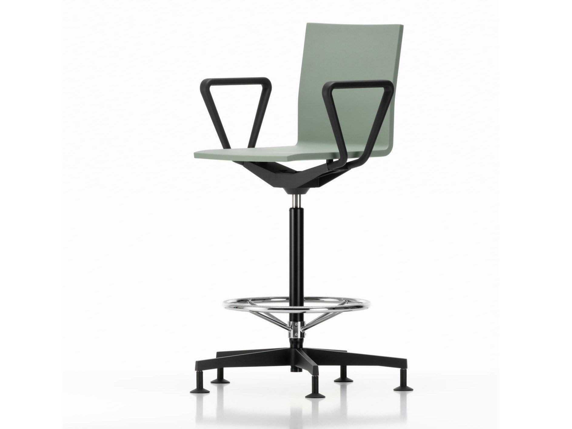 5-спицевый офисный стул из пенополиуретана с подлокотниками VITRA .04 ARCH-00123336 - Вид №1