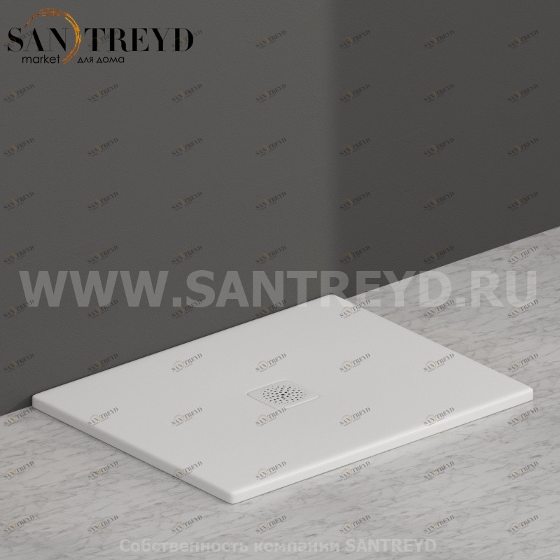 DT072BO Душевой поддон 90x72 керамический Globo Ceramica Globo DOCCIATRE