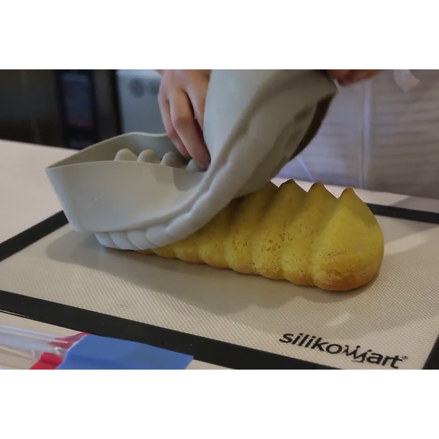 20.360.13.0065 Форма для приготовления пирогов meringa 25 х 7,5 см силиконовая Silikomart  - Вид №10