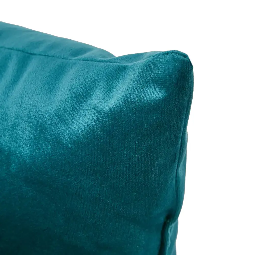 Декоративная подушка Seasons Emerald 1 45x45 см цвет темно-бирюзовый 89426663 STLM-2055261  - Вид №2