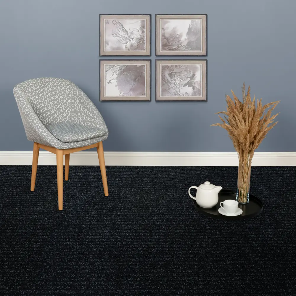 BETAP Гранада 78 — ковровое покрытие чёрное для коммерческих помещений 82200472 STLM-0021861 - Вид №6