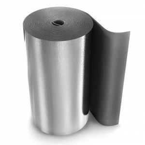 Рулон теплоизоляционный Energoflex Super AL с покрытием алюминиевой фольгой ROLS ISOMARKET 5мм х 1м х 20м