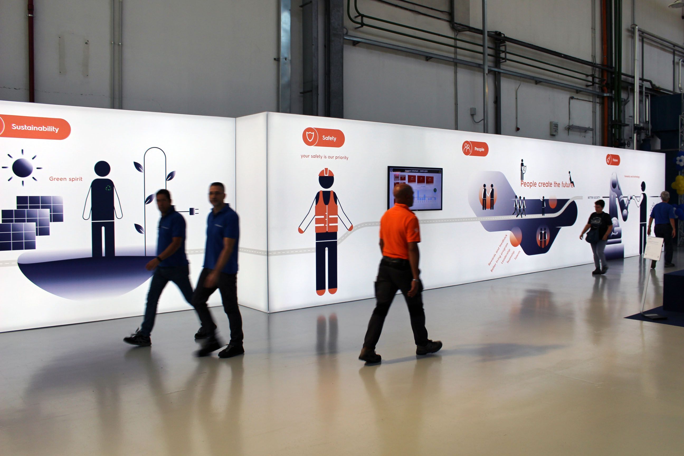 Многоразовые алюминиевые и тканевые офисные стены ABS Group UFFICI E SPAZI DI LAVORO ARCH-00012557 - Вид №1