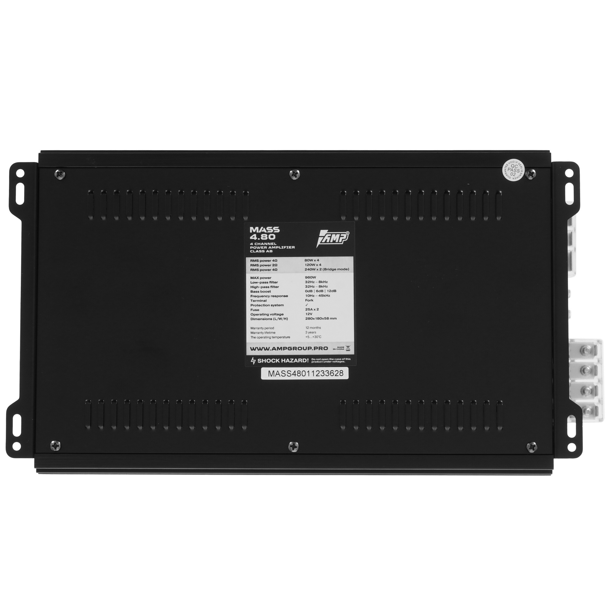 5450974 Усилитель AMP MASS 4.80 STDN-0040706 - Вид №3