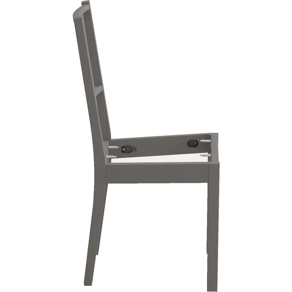 Каркас для стула Марсель Delinia 90x42x42 см дерево цвет графит 83717203 STLM-2040840  - Вид №2