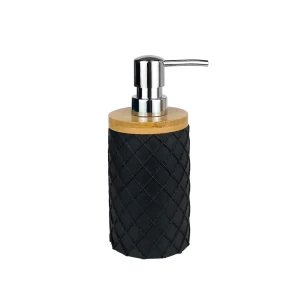 Дозатор для жидкого мыла LEMER Lille в стиле чёрное дерево 89384449