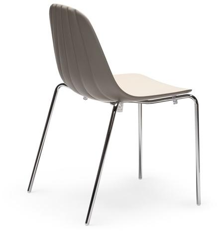 CHAIRS & MORE Штабелируемый стул из полиуретана Babah sun-id-1452731 - Вид №4